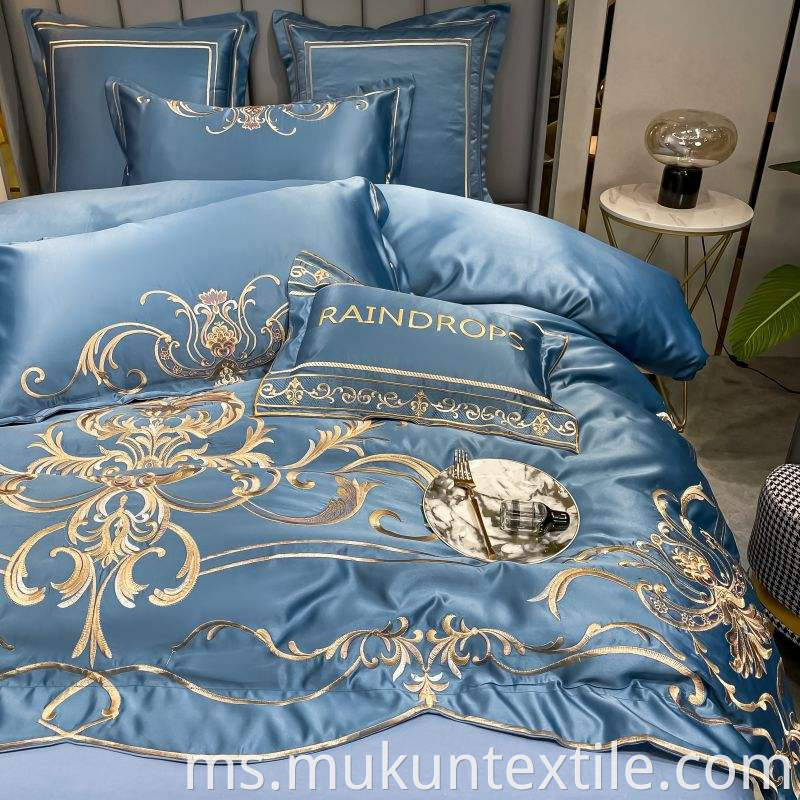  Cotton Embroidery Bedding Set